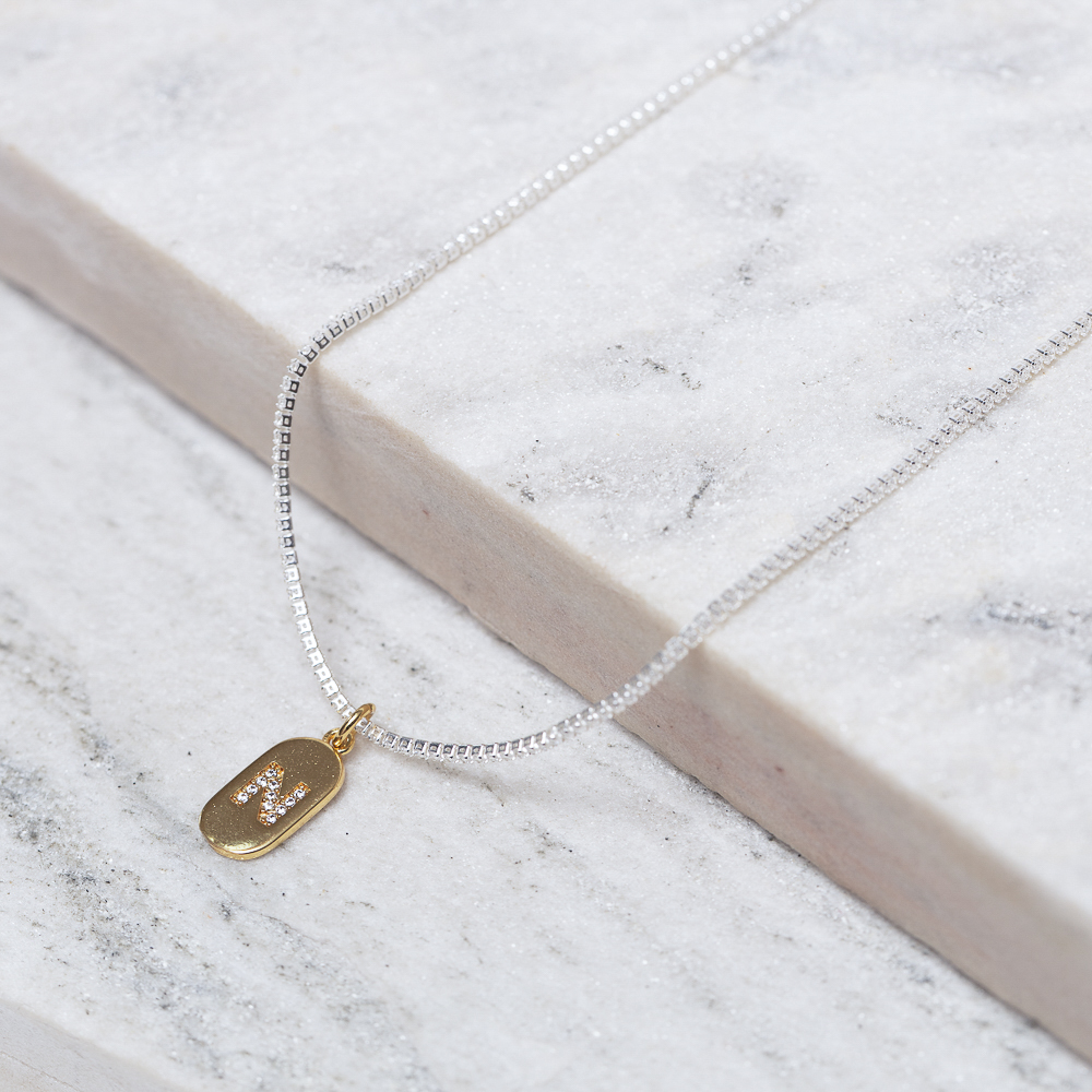 CHOKER RIVIERA PP CRISTAL BANHO PRATA