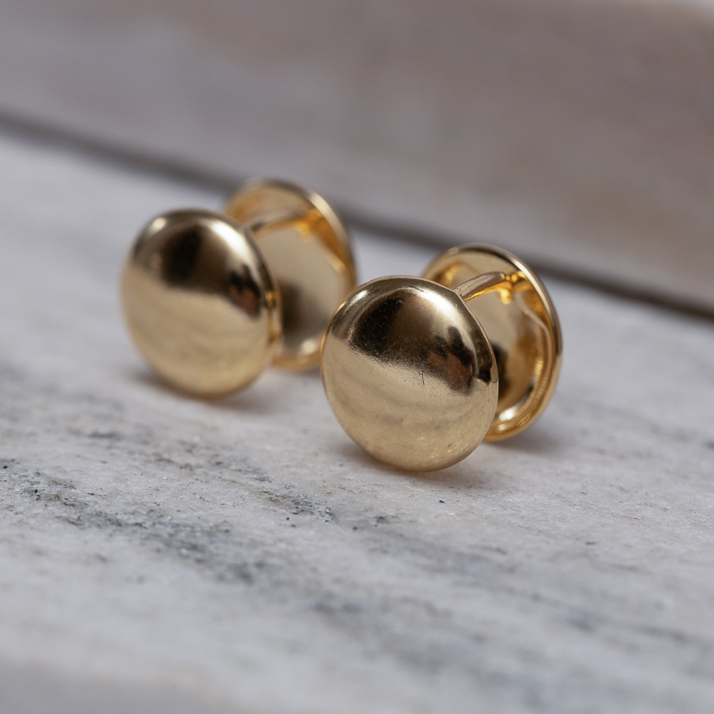 BRINCO ARGOLA CLICK CÍRCULO LISO BANHO OURO 18K