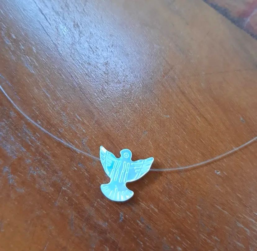 GARGANTILHA NYLON ESPIRITO SANTO