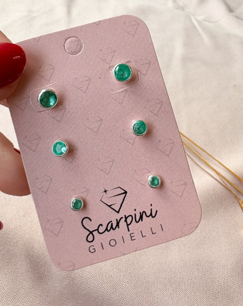 TRIO ZIRCONIAS CRAV. INGLESA TIFFANY PRATA