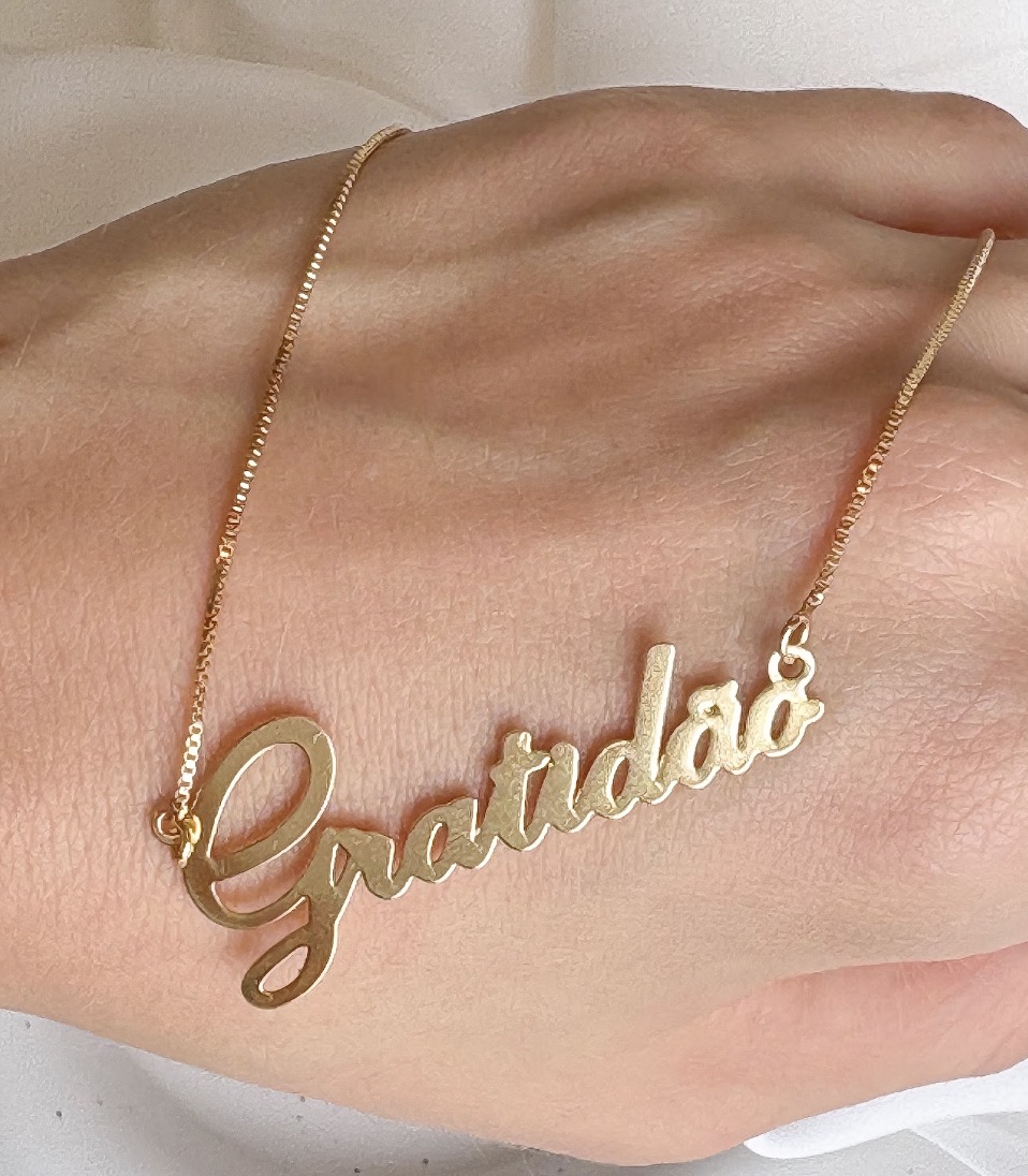 COLAR GRATIDÃO B. OURO