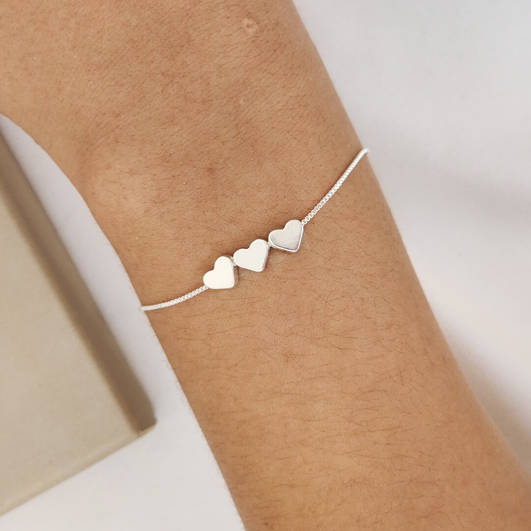 Pulseira Delicada Coração