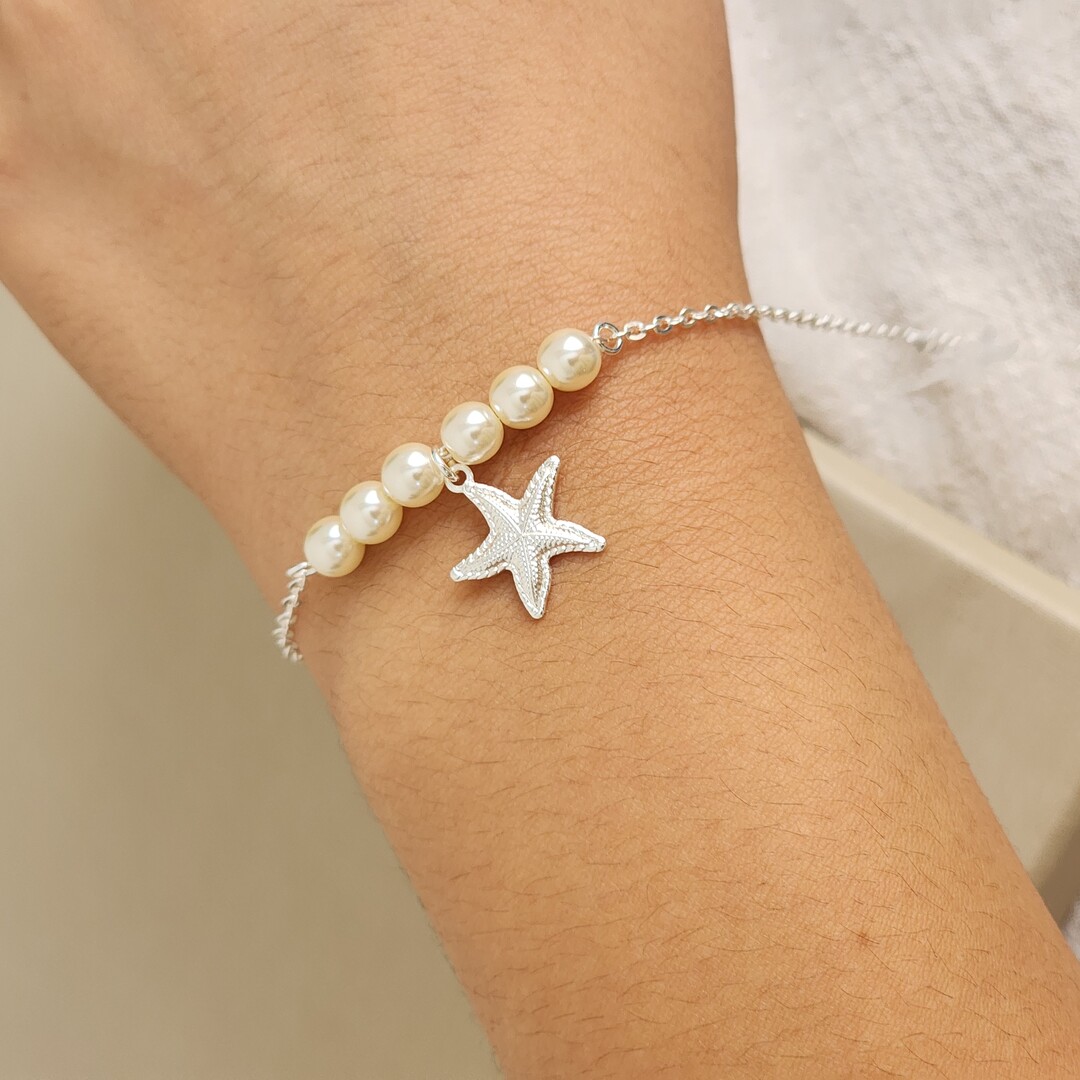 Pulseira  Maresia Lisa Pérola