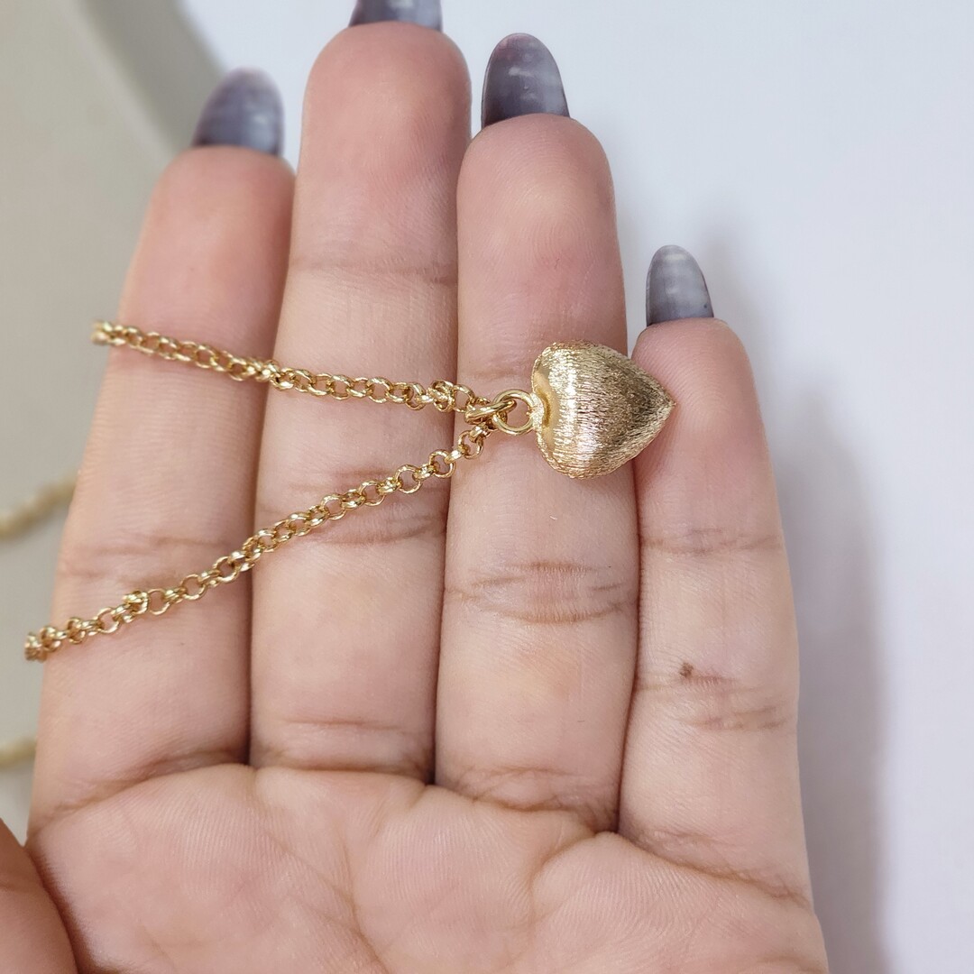 Colar Coração Liso