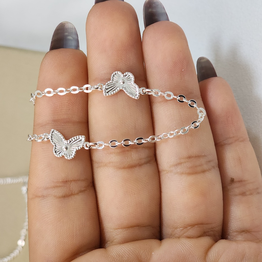 Colar Choker Borboletas