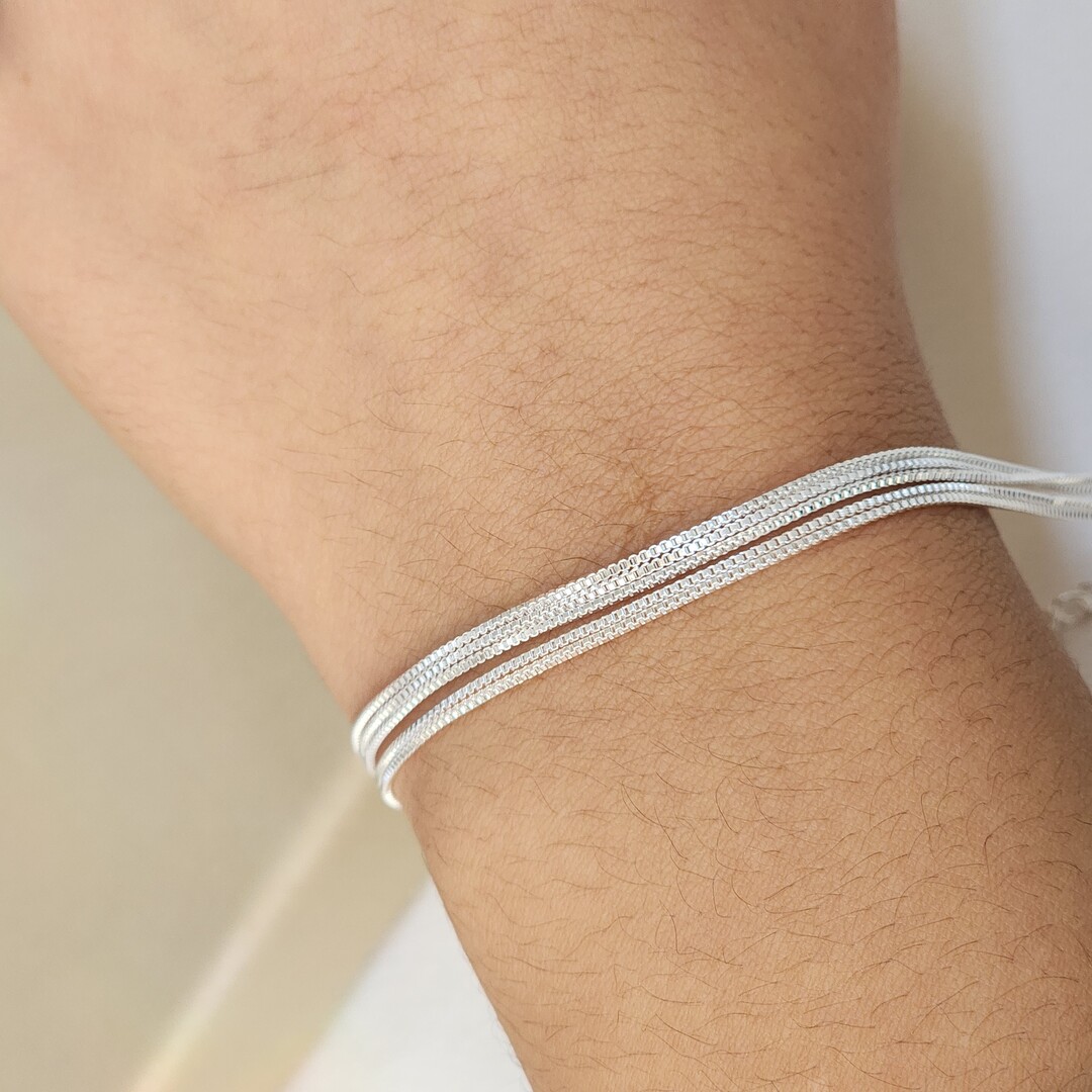 Pulseira Tripla Lisa