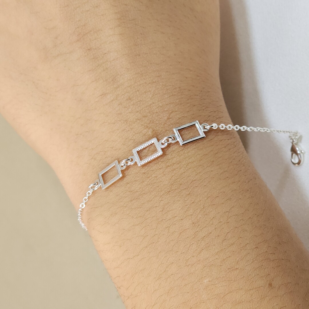 Pulseira Delicada Vazada