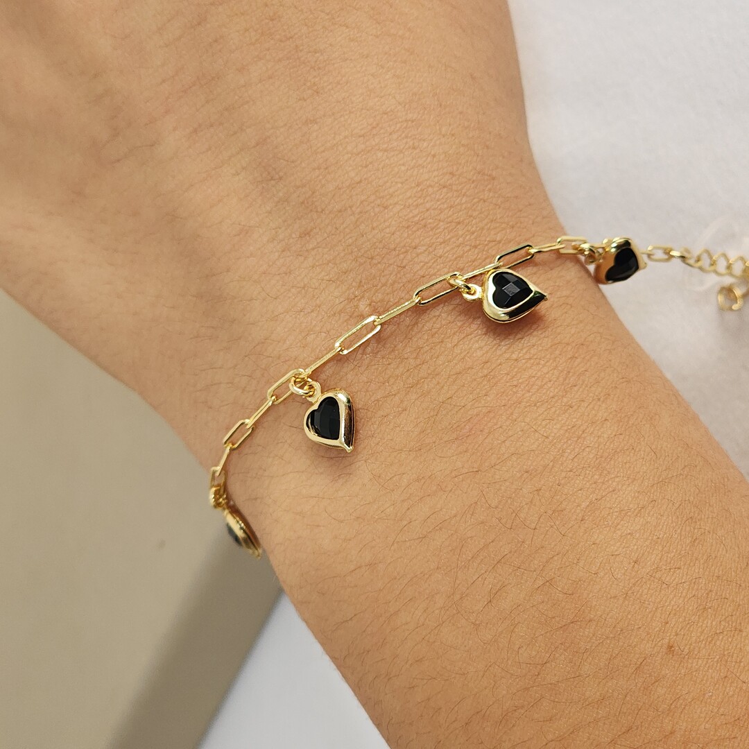 Pulseira Corações