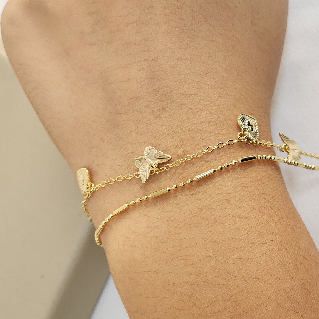 Pulseira Dupla Lisa