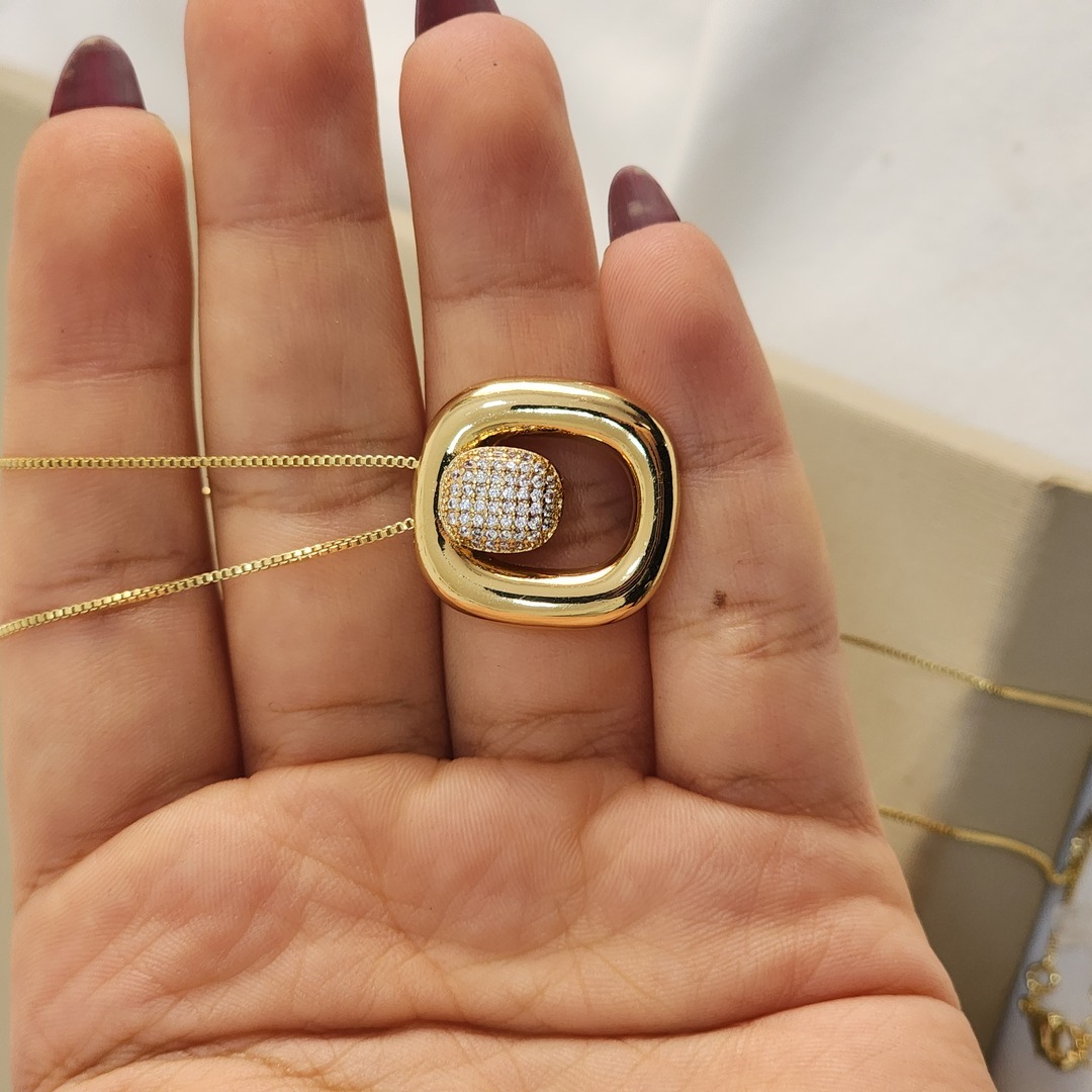 Conjunto Liso e Zircônia