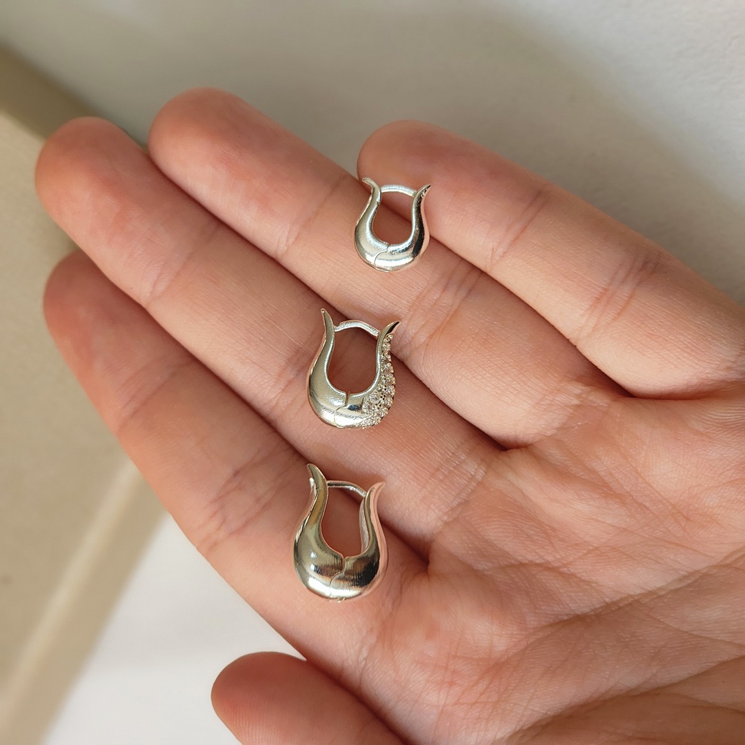 Mix Argolas Lisas e Zirconia