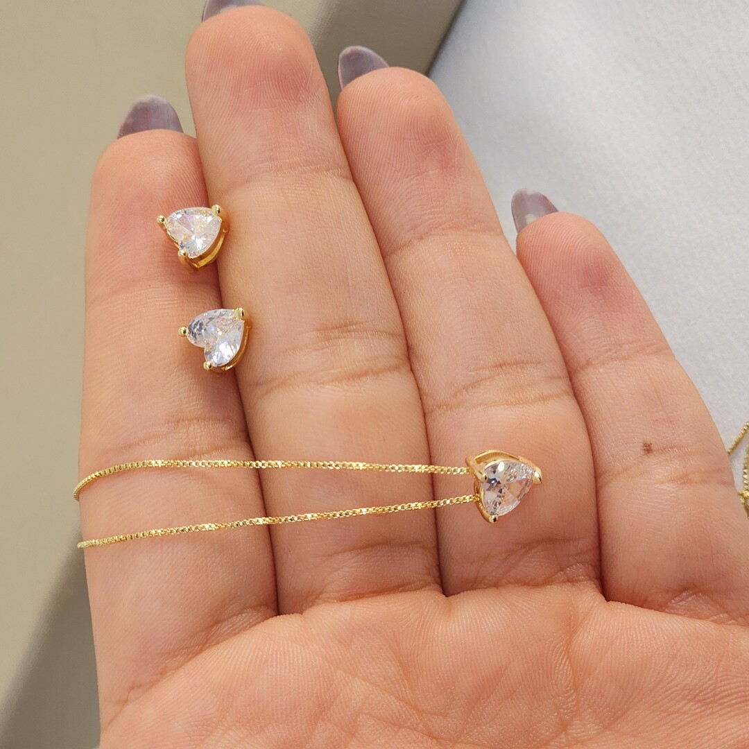 Conjunto Delicado Coração