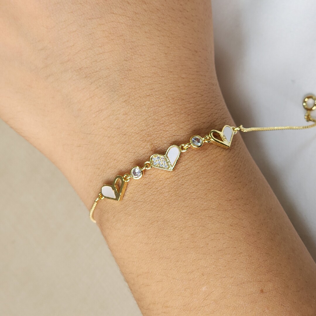 Pulseira Delicada Coração