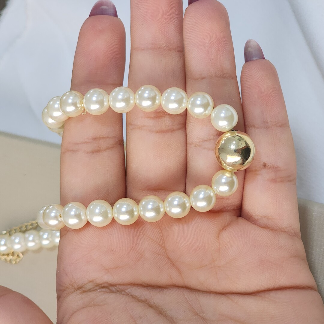Colar Choker Perola