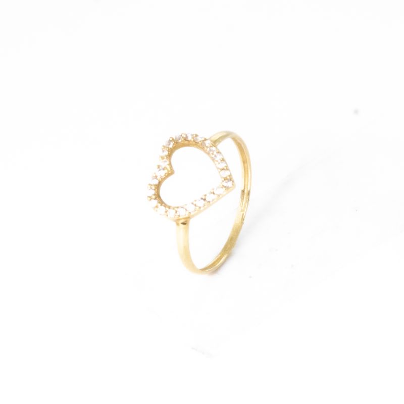 ANEL MARQUEZINE CRAVEJADO OURO18K
