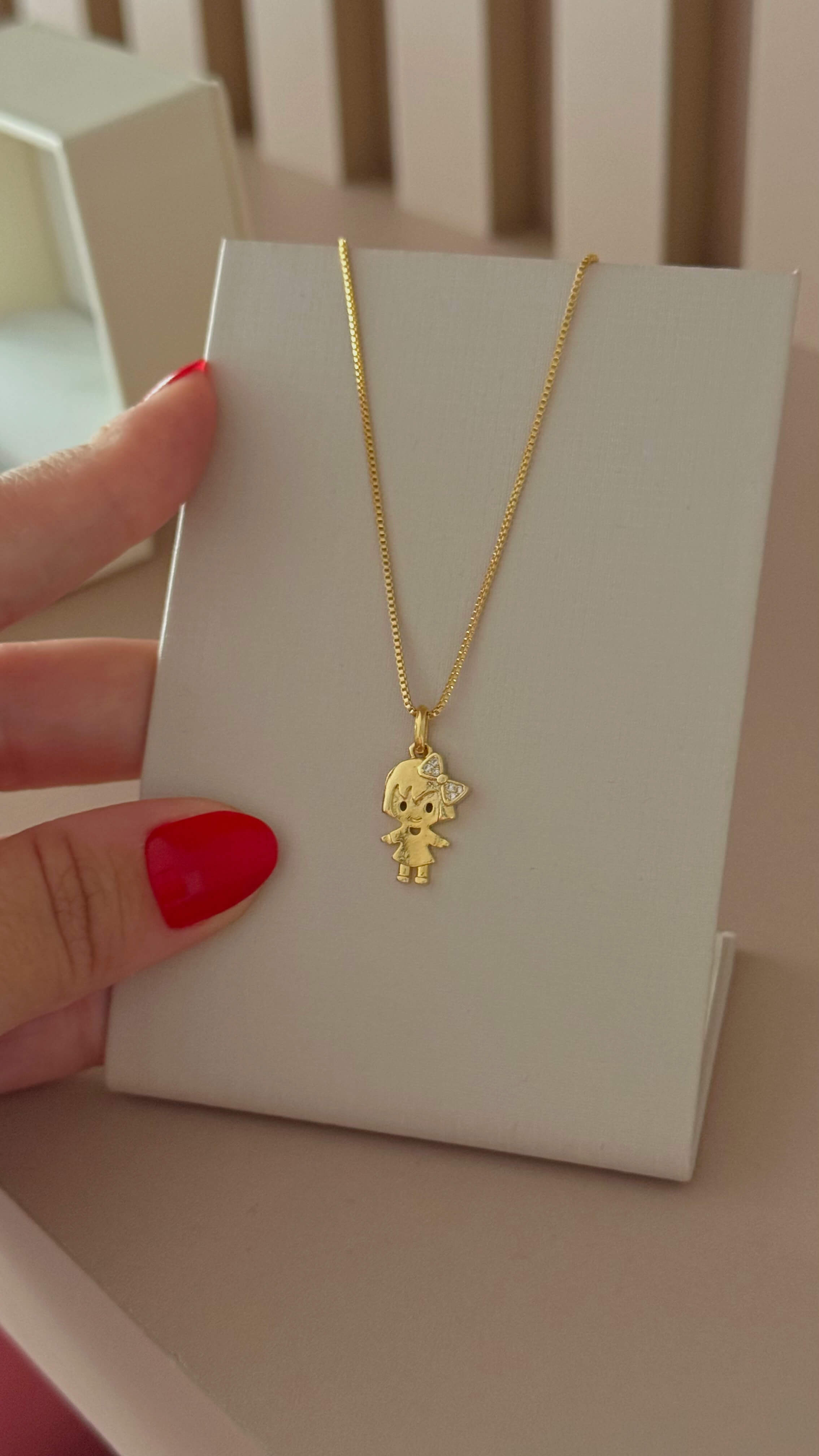 Colar Minha Princesa Ouro