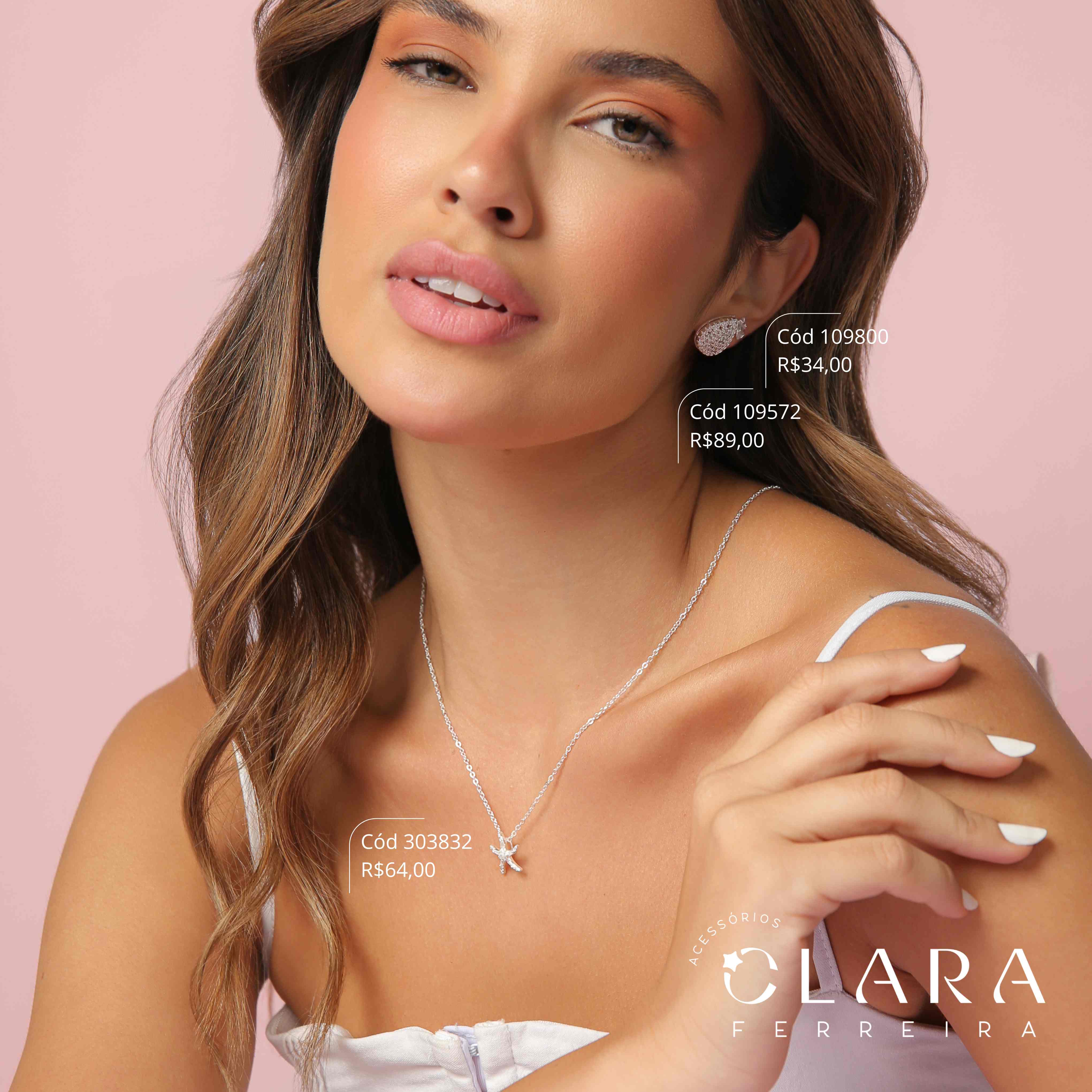 BRINCO GOTA 5 FILEIRAS MICROZIRCONIAS VAZADA ADORNADA MICROZIRCONIAS - 16MM - Banho de Prata-PEÇA VENDIDA