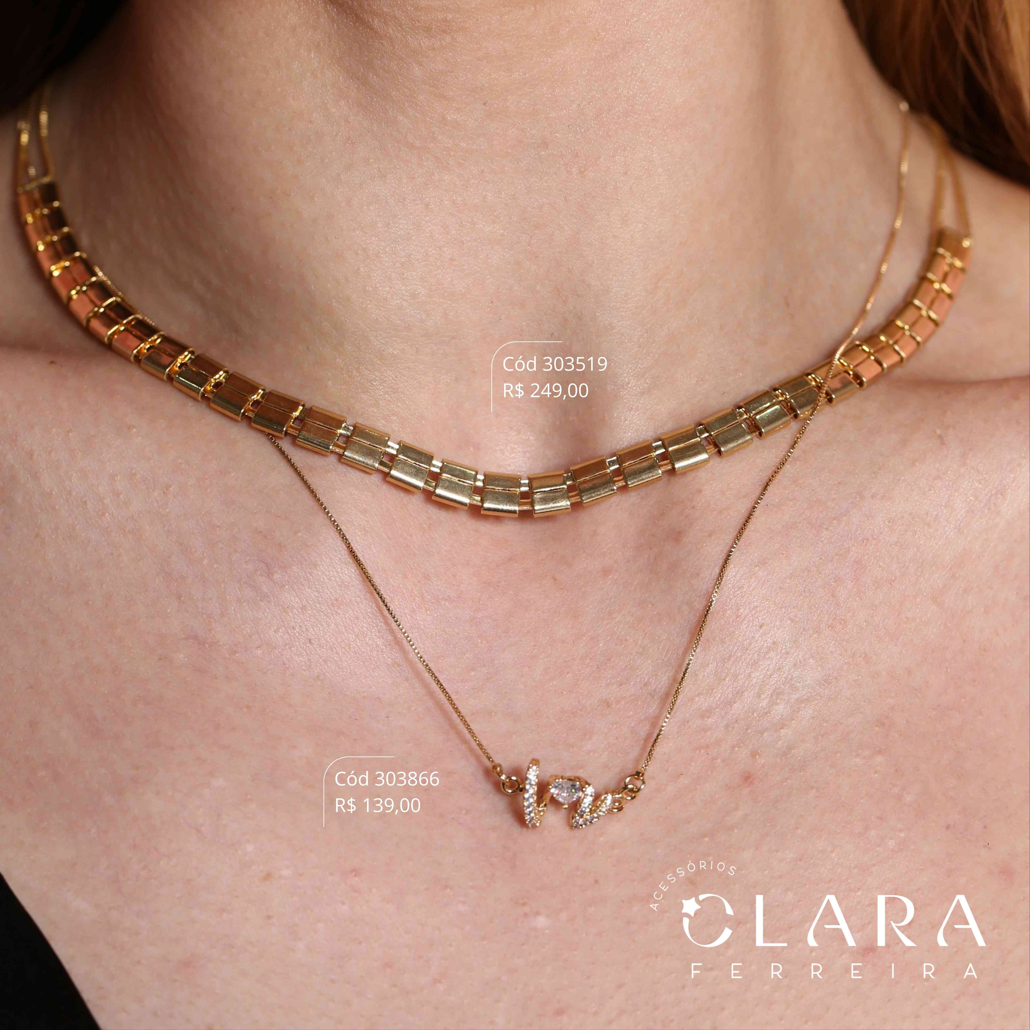 COLAR VENEZIANA C/ PINGENTE BATIMENTO CARDIACO MICROZIRCÔNIAS C/ 1 CORAÇÃO ZIRCÔNIA FIXO - 45CM - Dourado