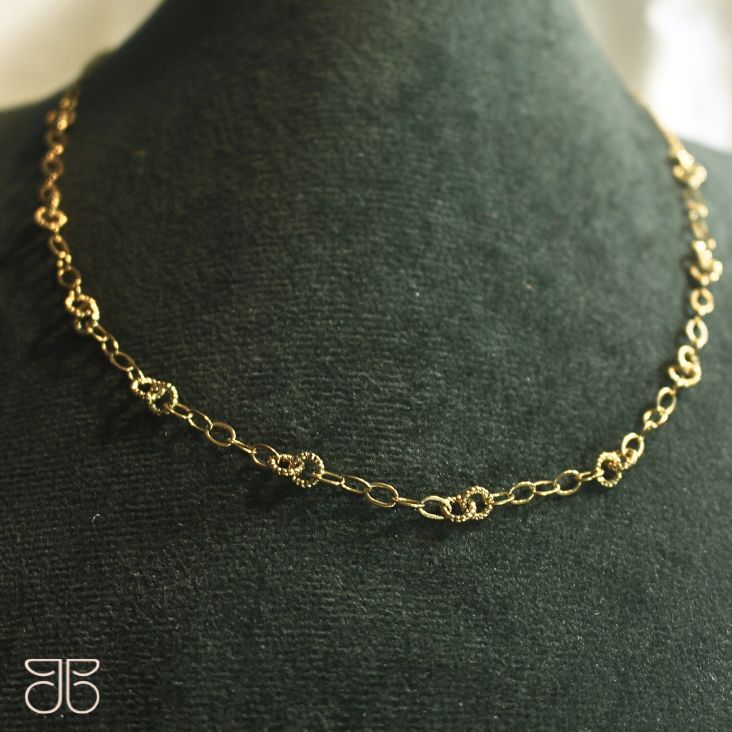 CHOCKER ELINHOS ARGOLA DIAMANTADA