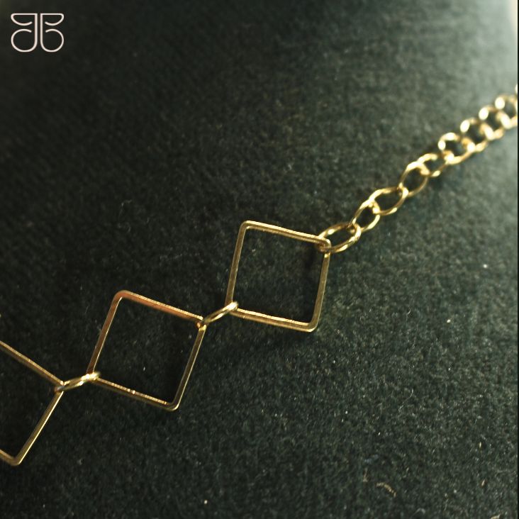 Promo de:199,90 CHOCKER ELOS QUADRADOS