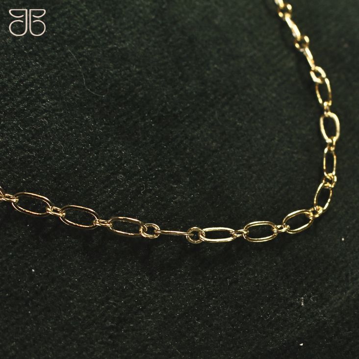 GARGANTILHA ELO1X1 OVAL 50CM