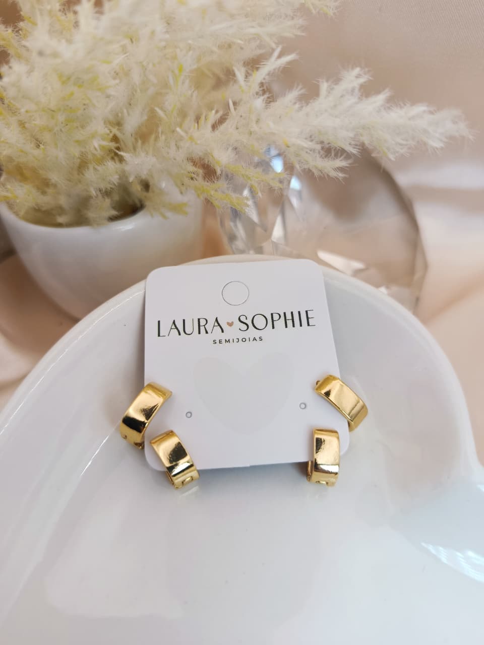 ARGOLA DUPLA QUADRADA LARGA