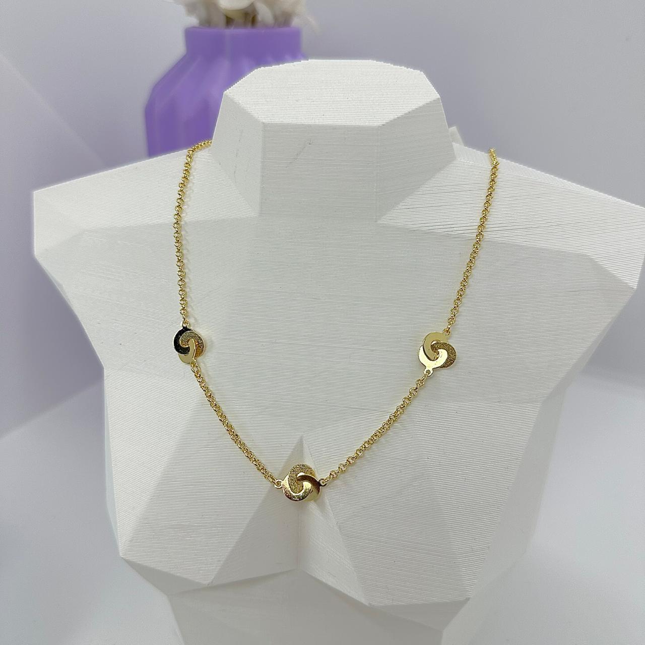 CHOKER CIRCULOS ENTRELAÇADOS CO1578