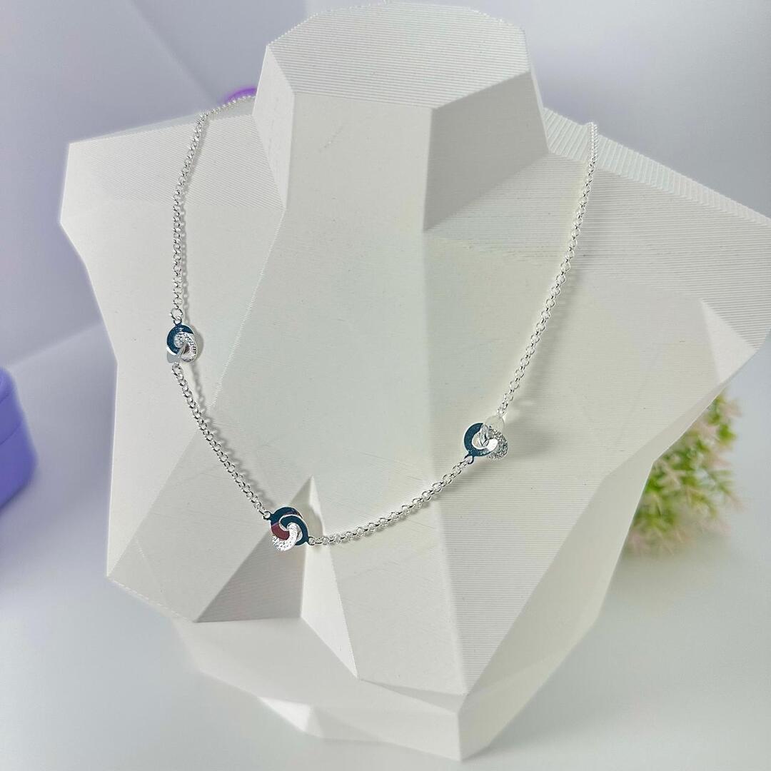 CHOKER CIRCULOS ENTRELAÇADOS CP1585