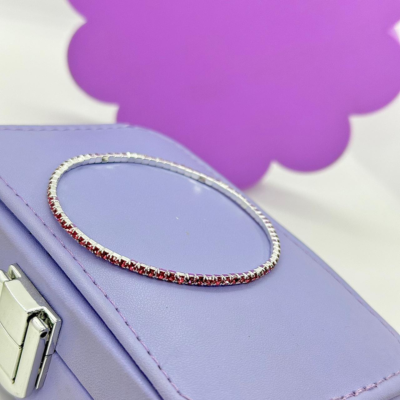 PULSEIRA STRASS PINK PP1713