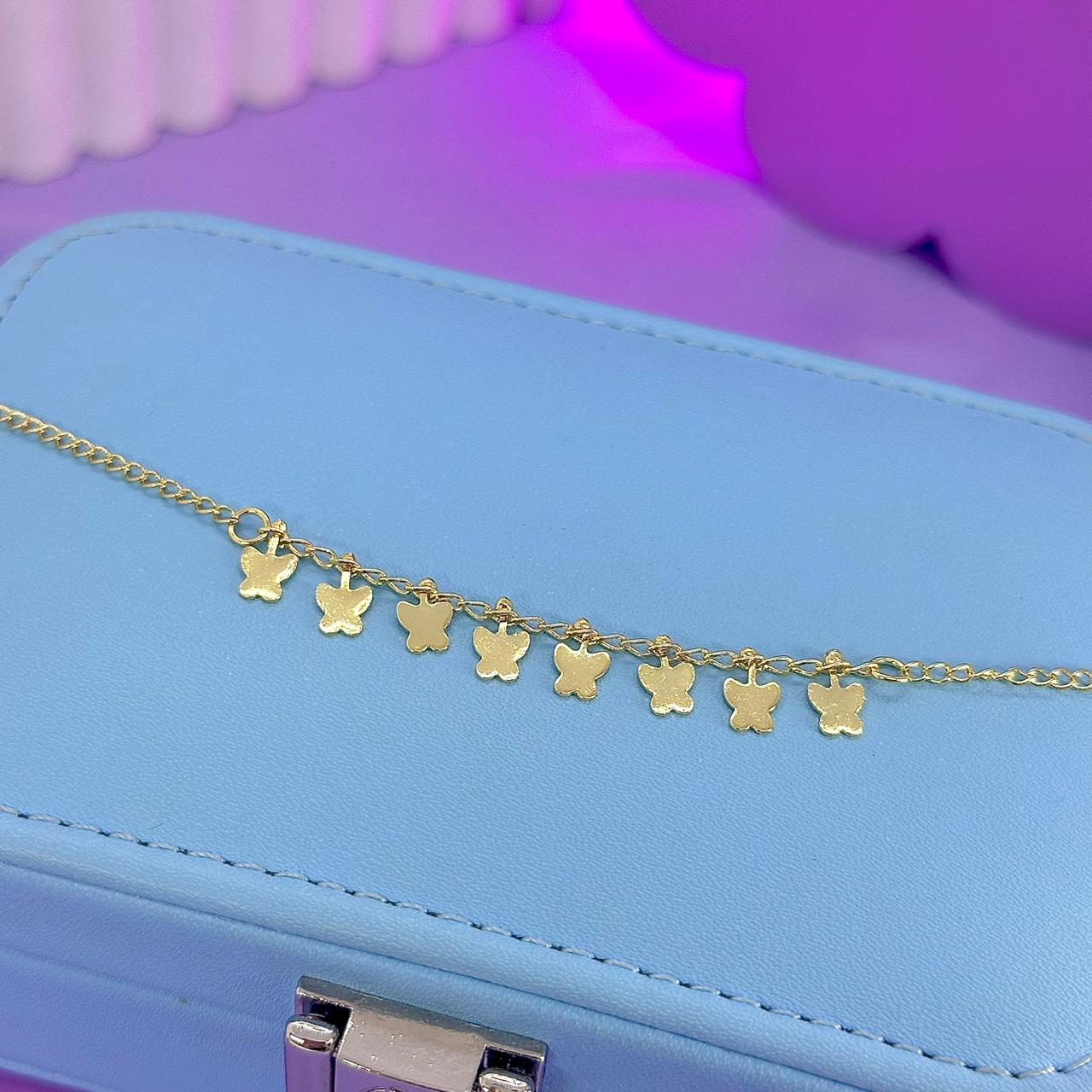 PULSEIRA INFANTIL BORBOLETINHAS PO1719