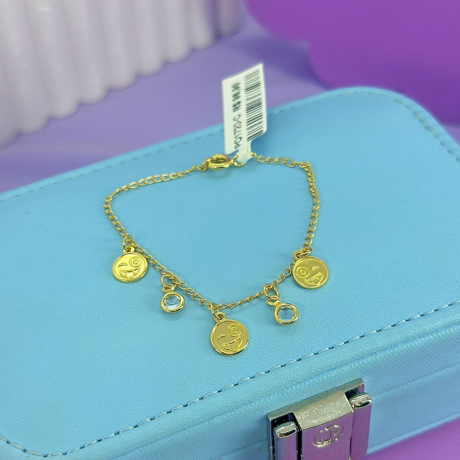 PULSEIRA INFANTIL EMOTICONS PO1720