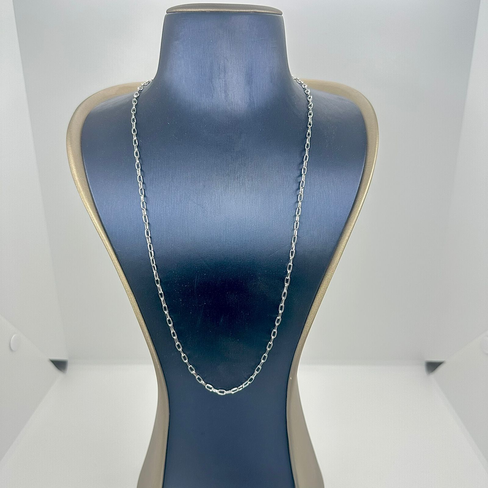 COLAR ELO ARRENDONDADO CARTIER 60CM AÇO 316L CS1850