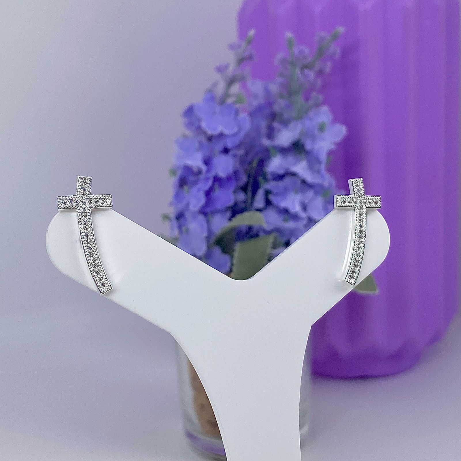 BRINCO EAR CUFF CRUCIFIXO CRAVEJADO BP2453