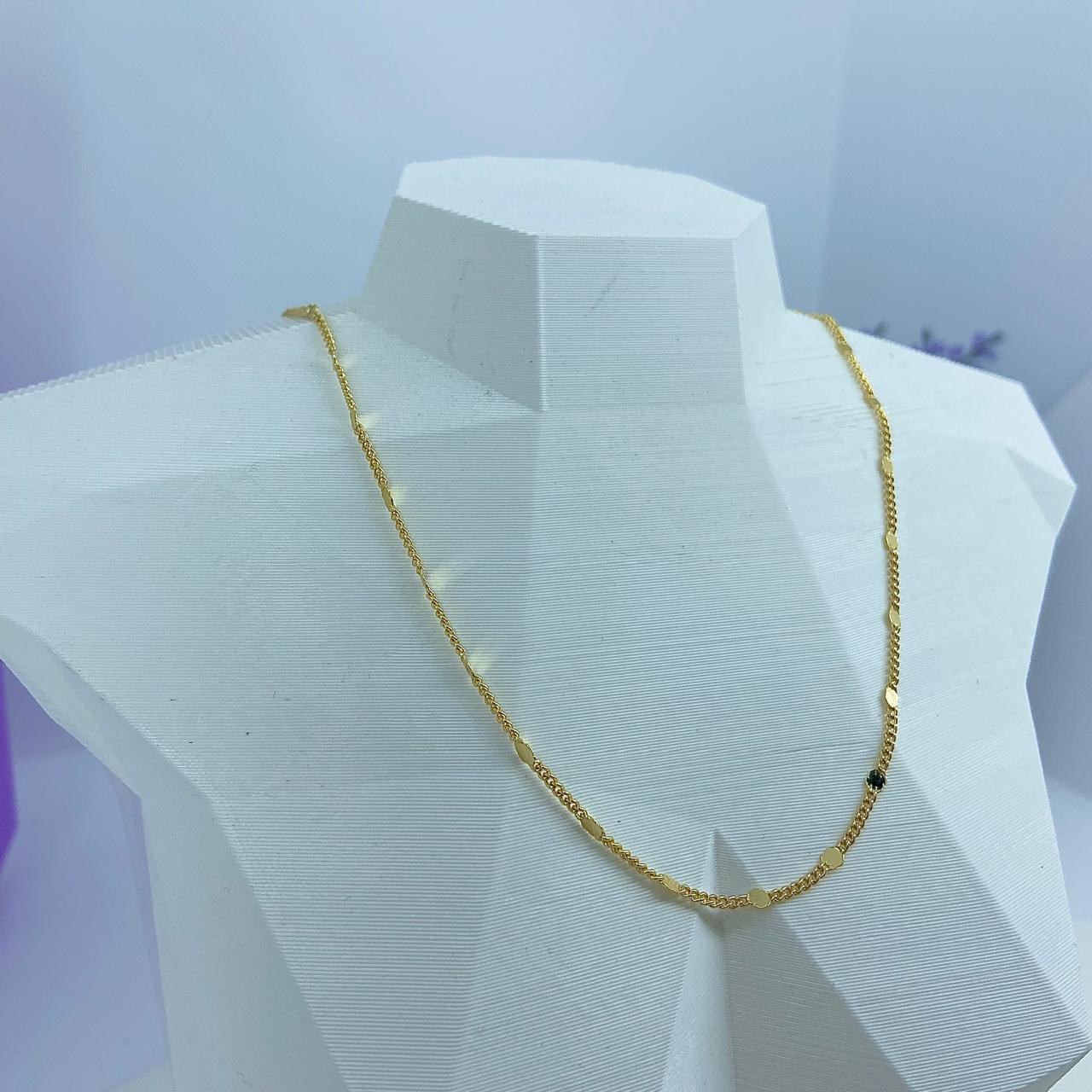 COLAR DIAMANTADO 50CM CO2581