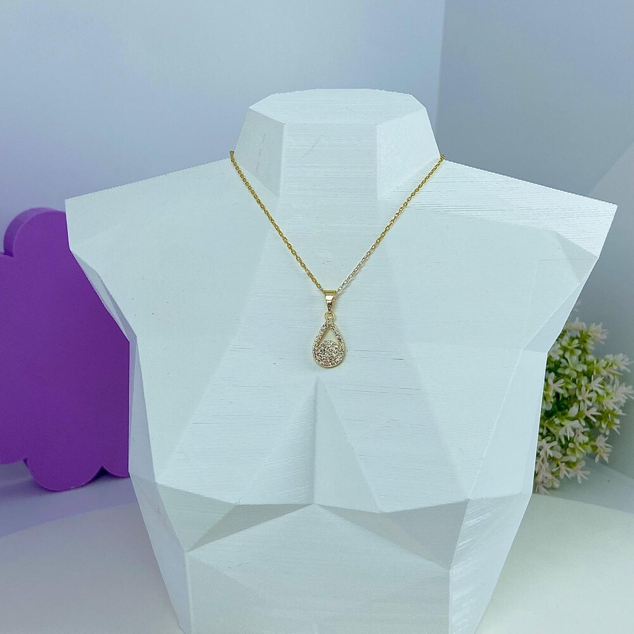 COLAR GOTA CRAVEJADA CO2686