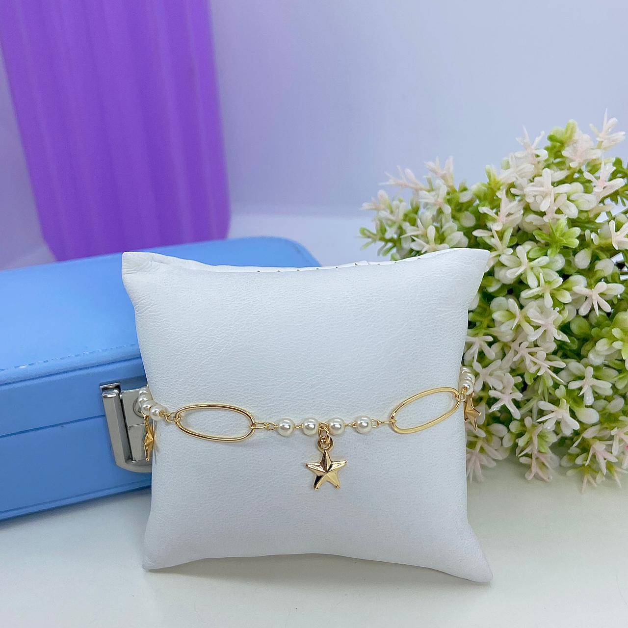 PULSEIRA PÉROLAS E ESTRELINHAS DO MAR PO2599