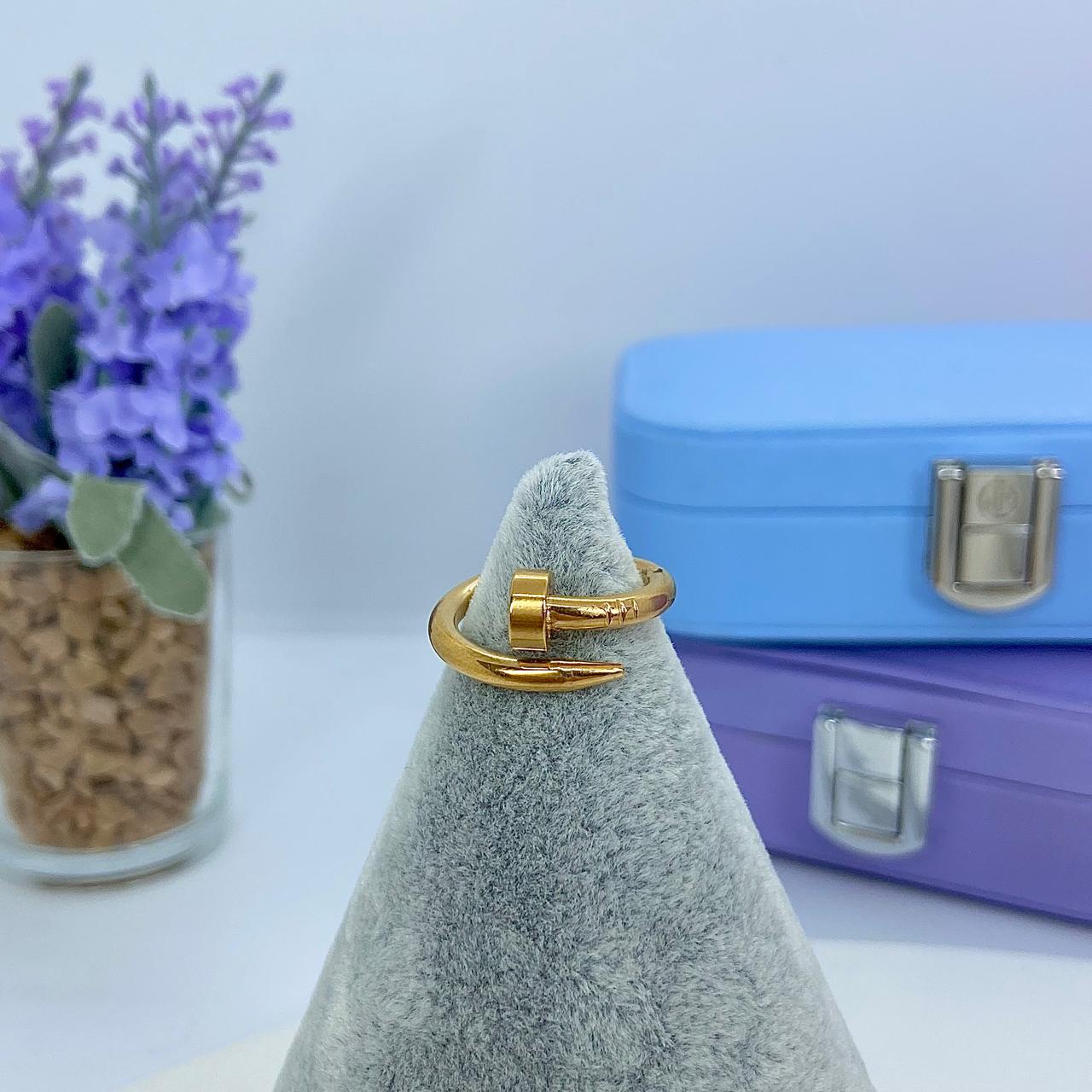 ANEL INSPIRAÇÃO CARTIER PREGO STEEL 316L ASO2642