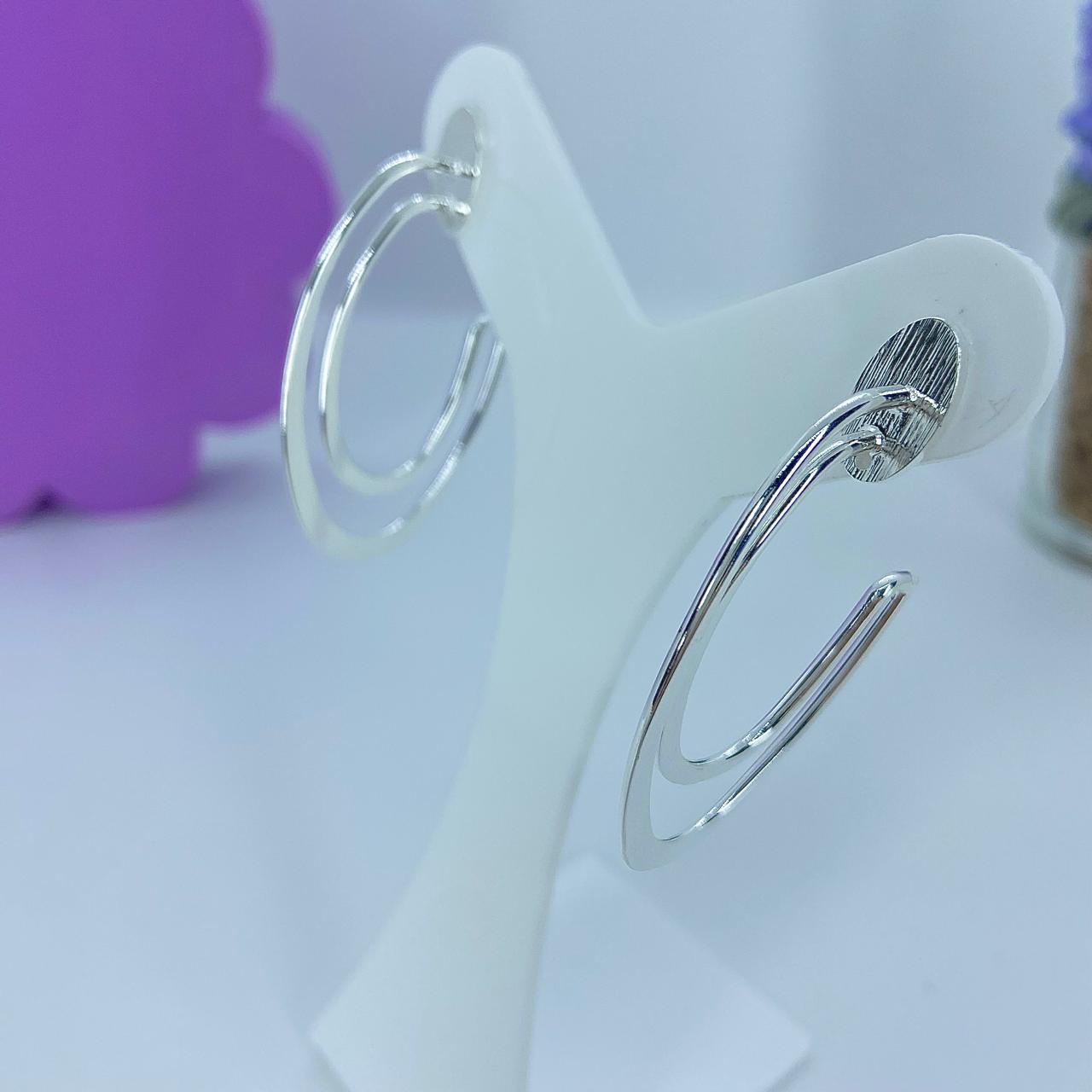 ARGOLA OVAL ABERTA FIO DUPLO BP2747