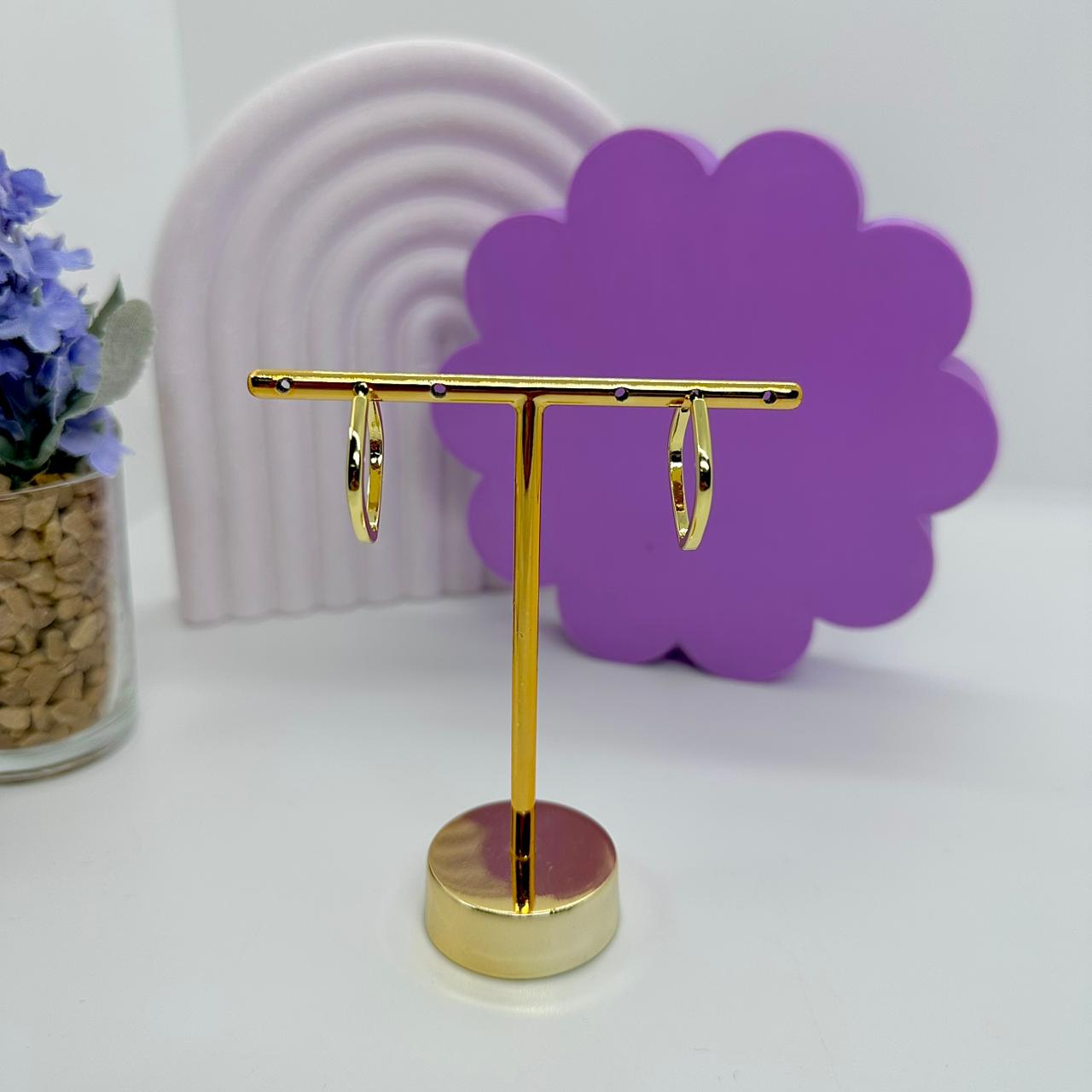 ARGOLA CLICK QUADRADA TUBO FINO BO2270