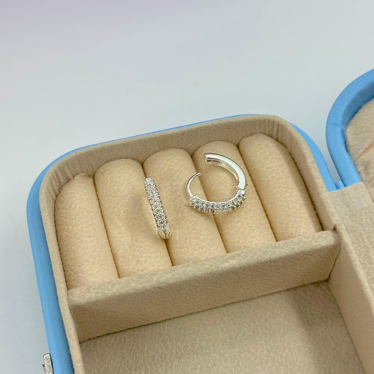 ARGOLA CLICK OVAL CRAVEJADA BP2442