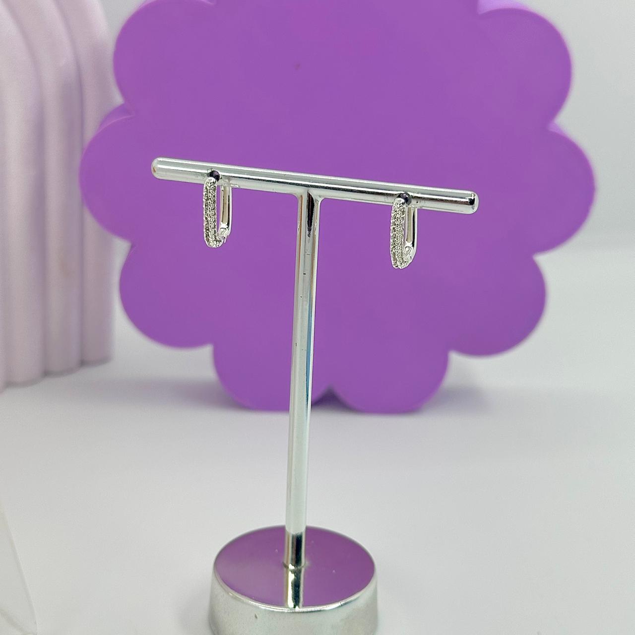 ARGOLA CLICK RETANGULAR CRAVEJADA BP2443