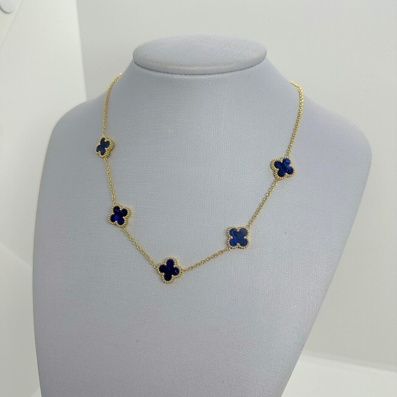 COLAR RÉPLICA VAN CLEEF AÇO 316L CS2225