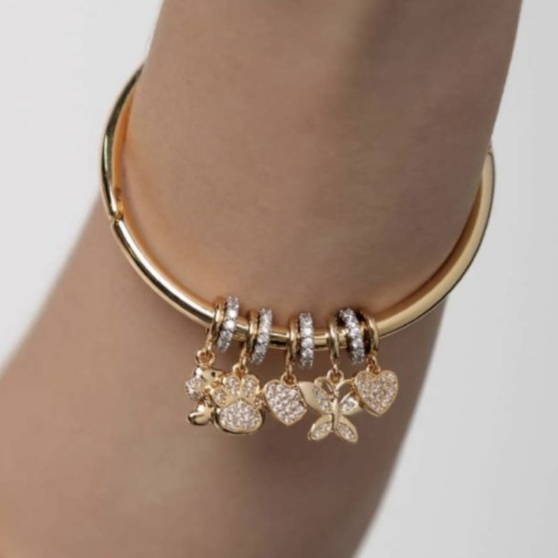 Bracelete Tubo Liso Fechado