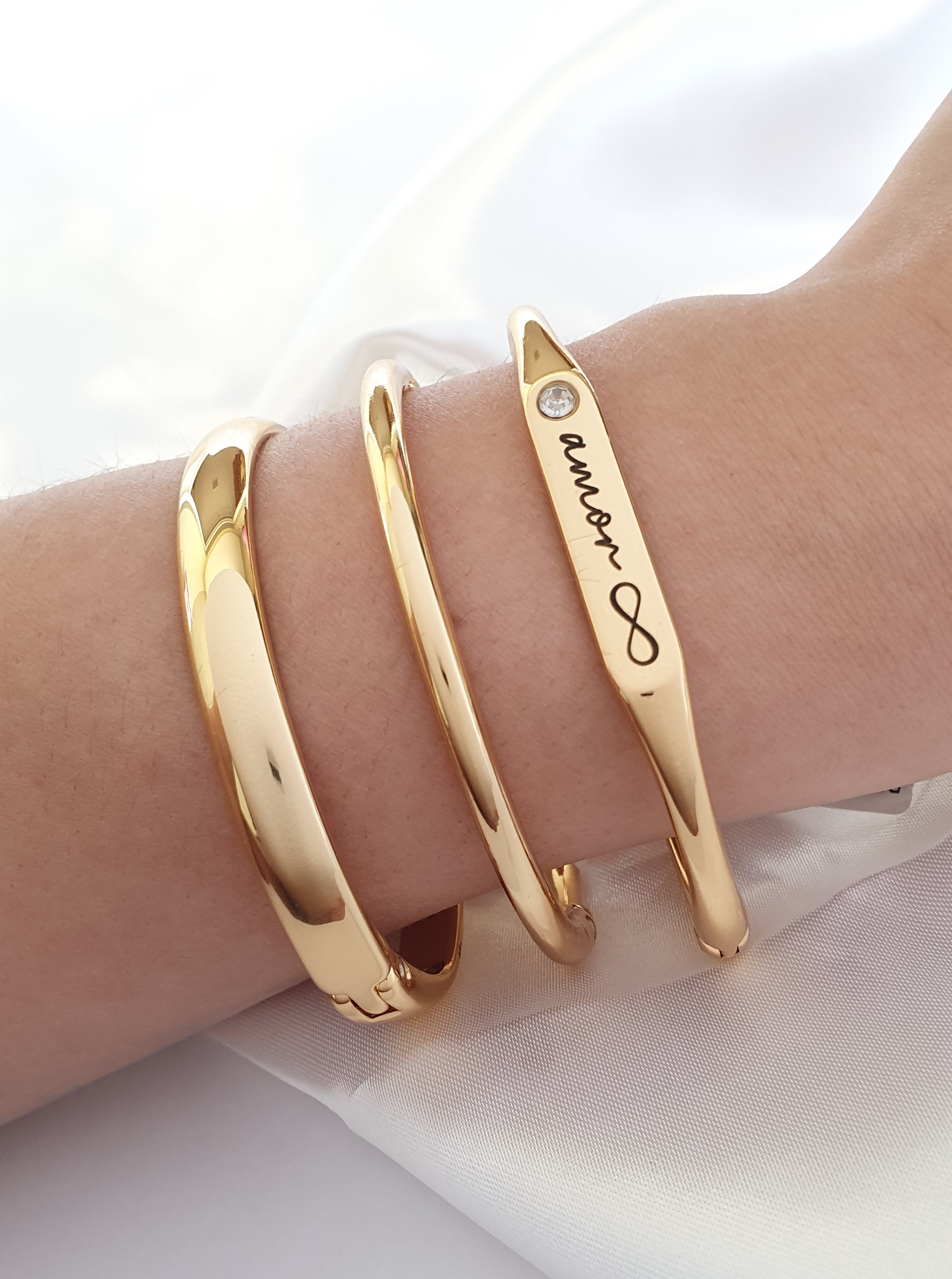 Bracelete Liso Grosso