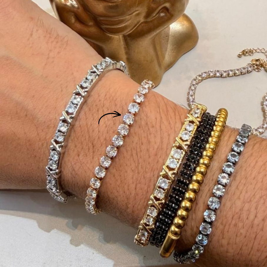 Pulseira Riviera 4mm
