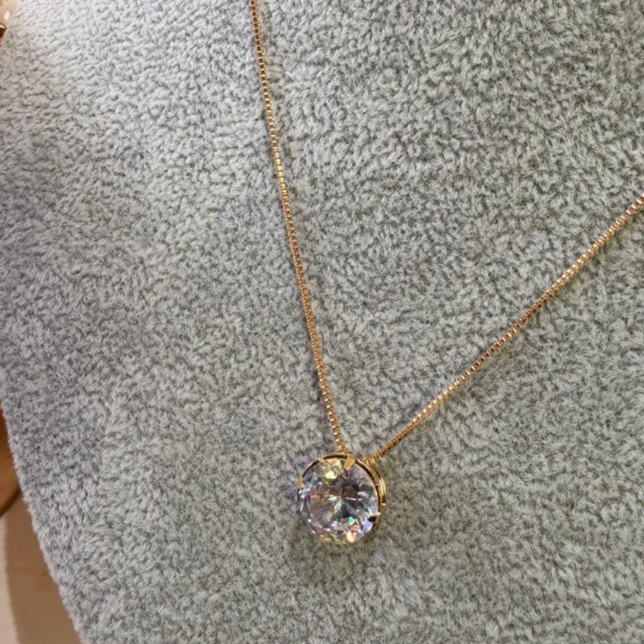 Conjunto Ponto de Luz Brinco Duplo