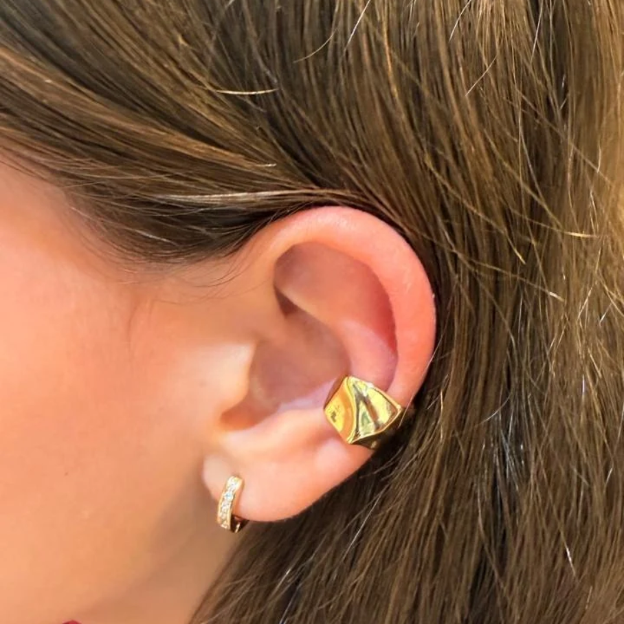 Piercing Fake Liso martelado