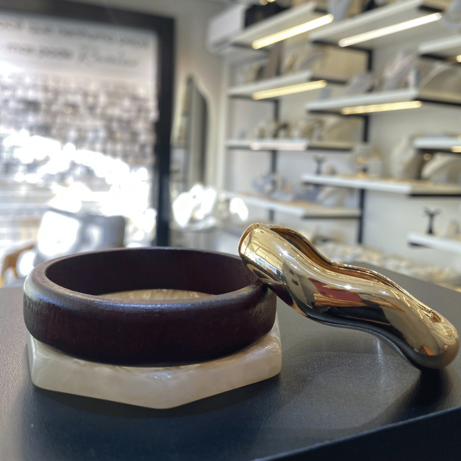 Trio de Pulseiras  - Banho de Ouro